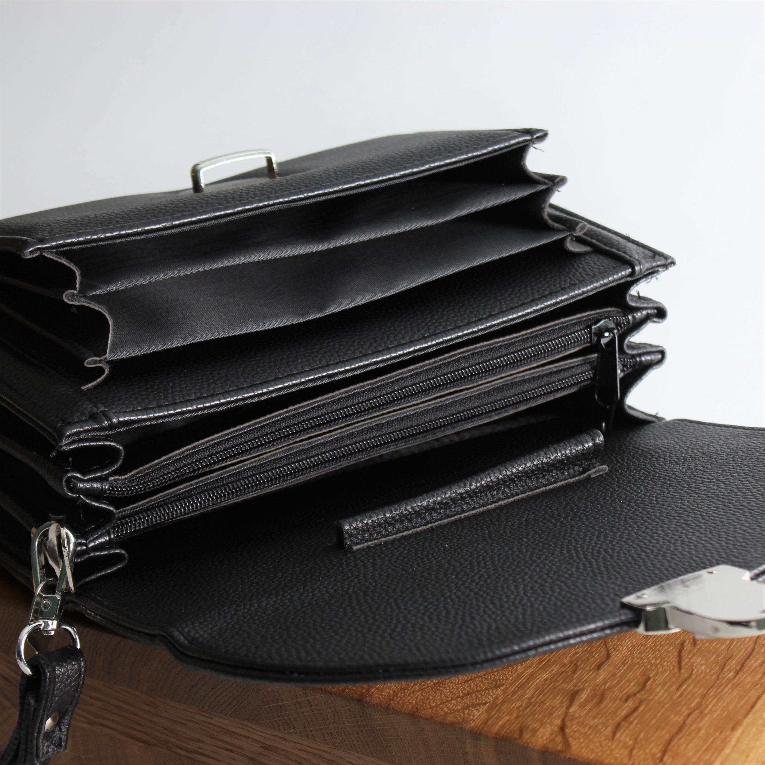 Faux leather bag for men Halny - Image 4