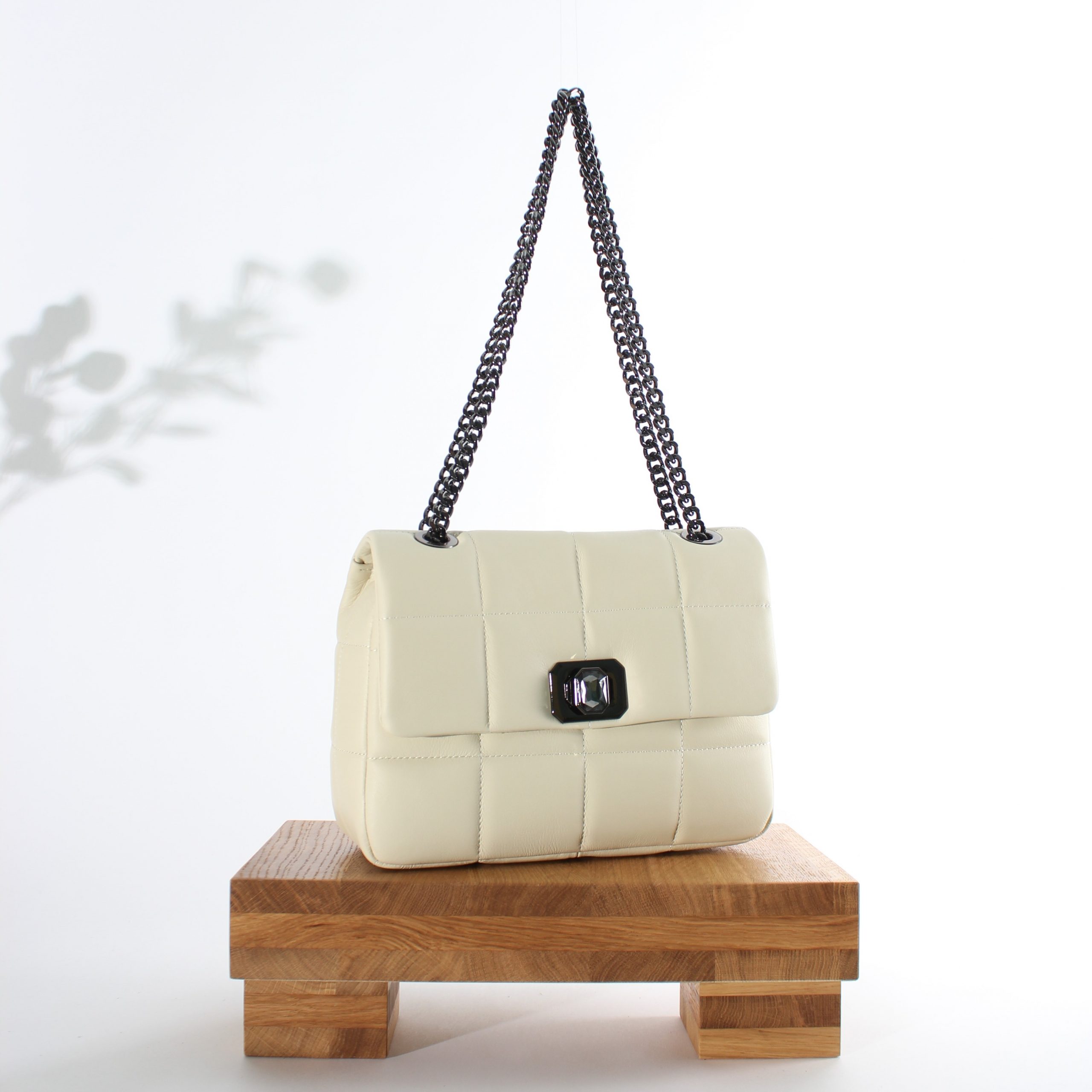 Leather handbag for women Durance