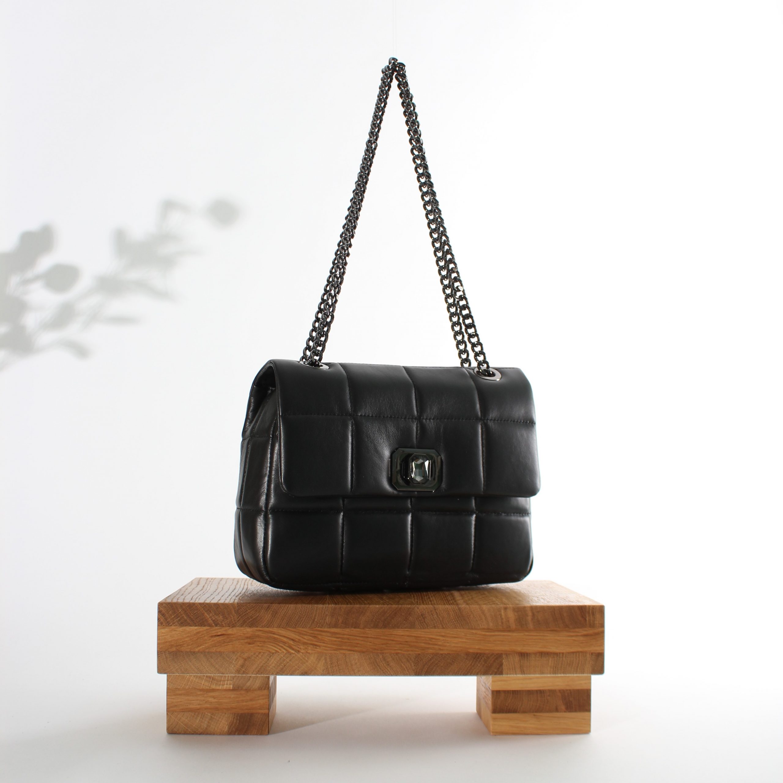 Leather handbag for women Durance