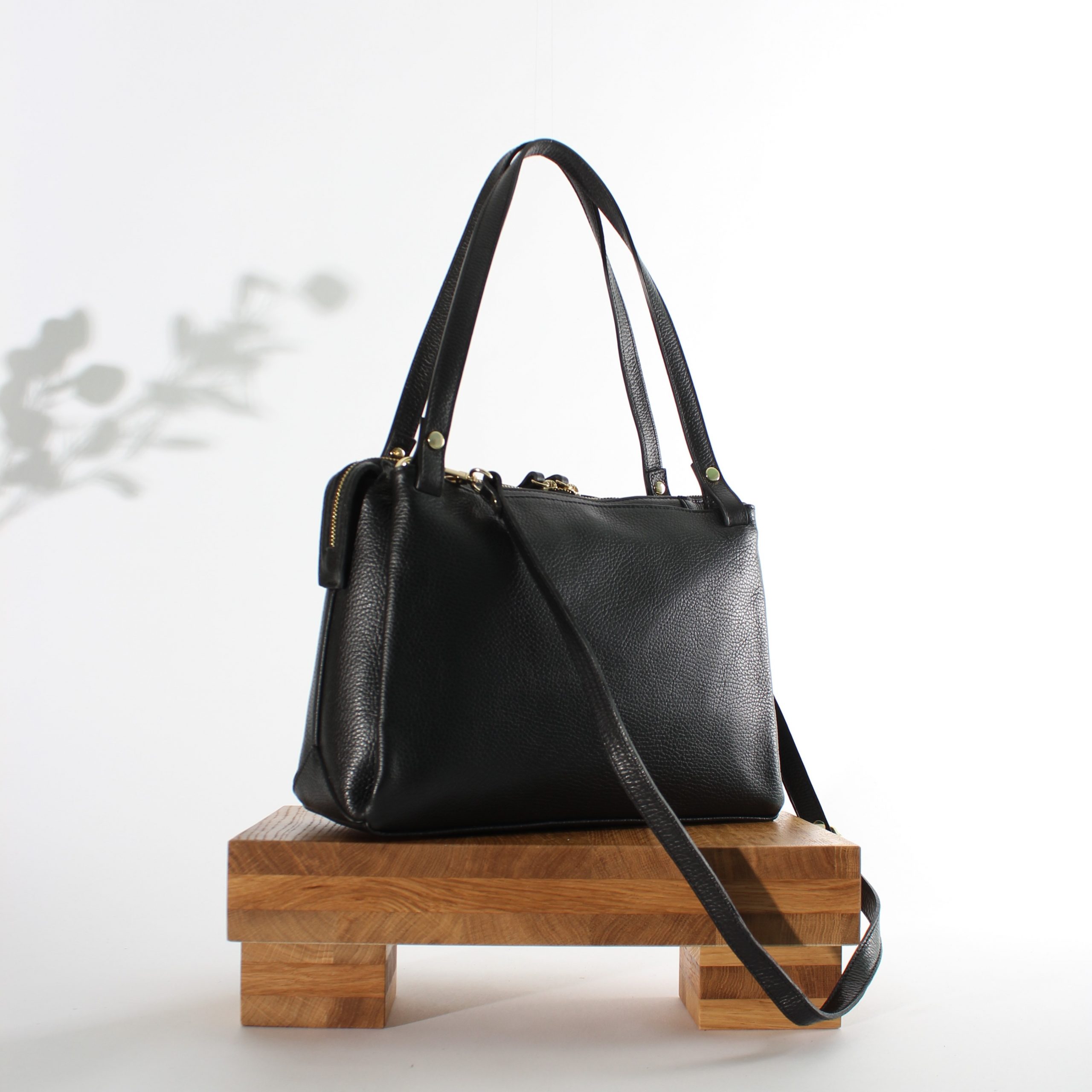 Leather handbag for women Allier