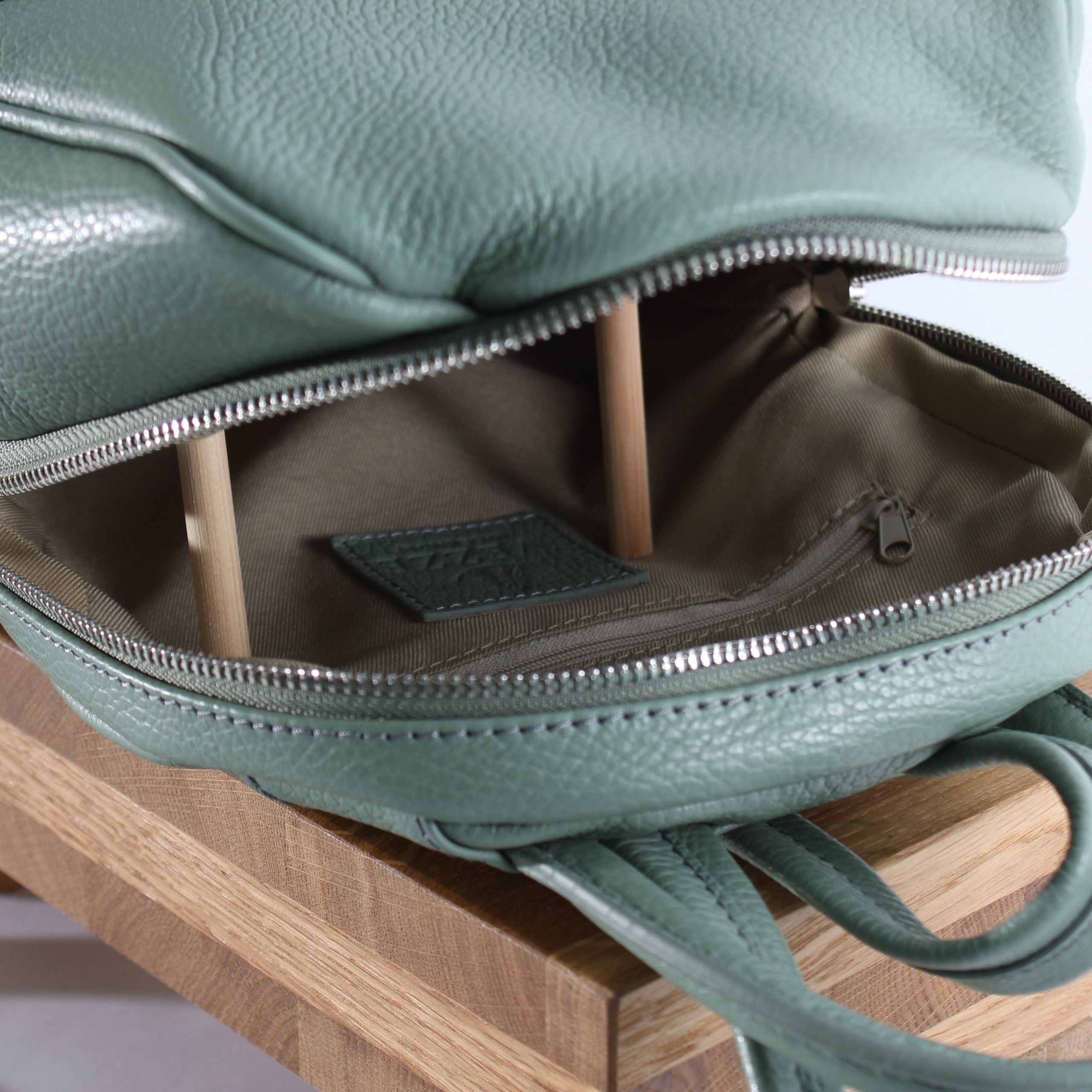Leather backpack for women Cher