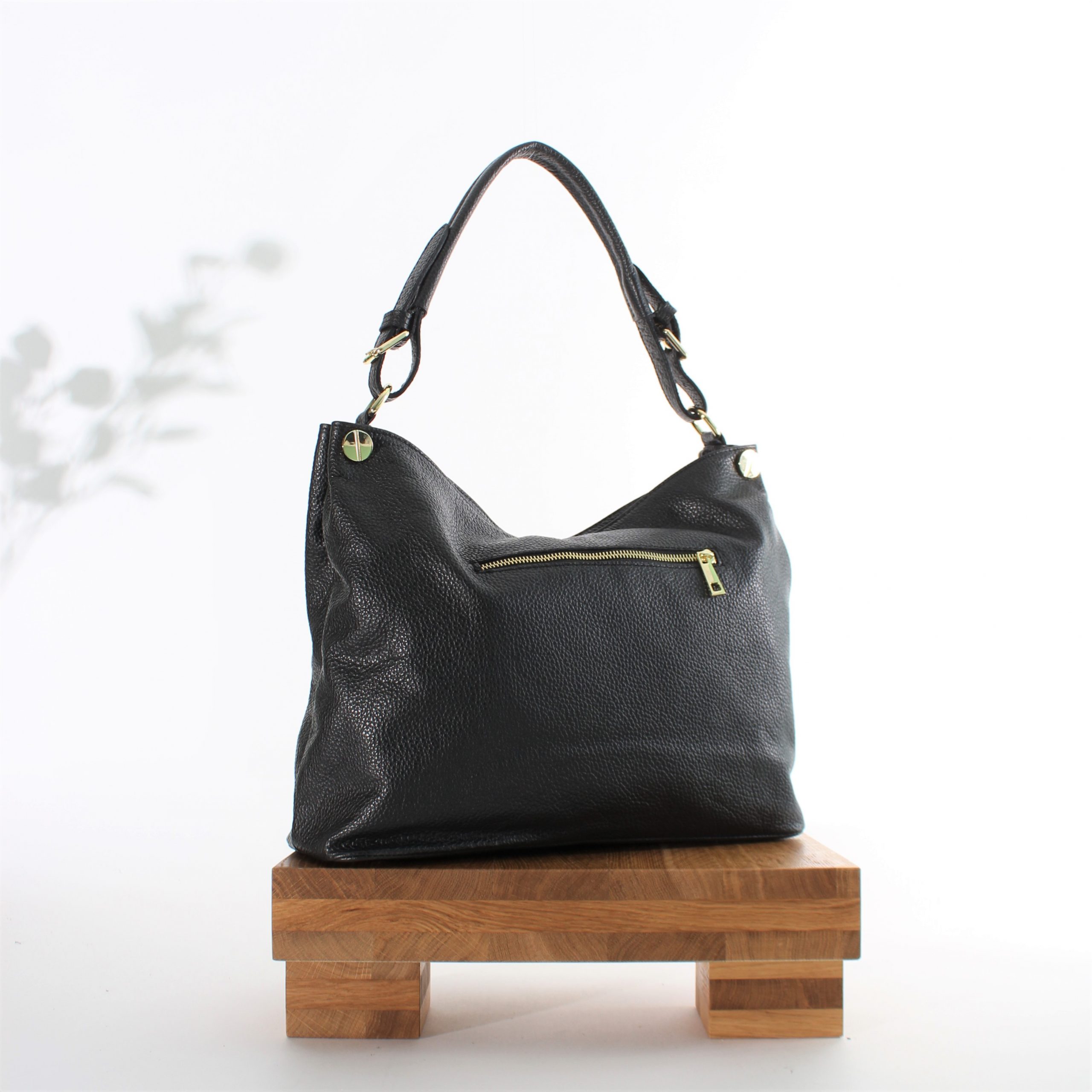 Leather handbag for women Santa