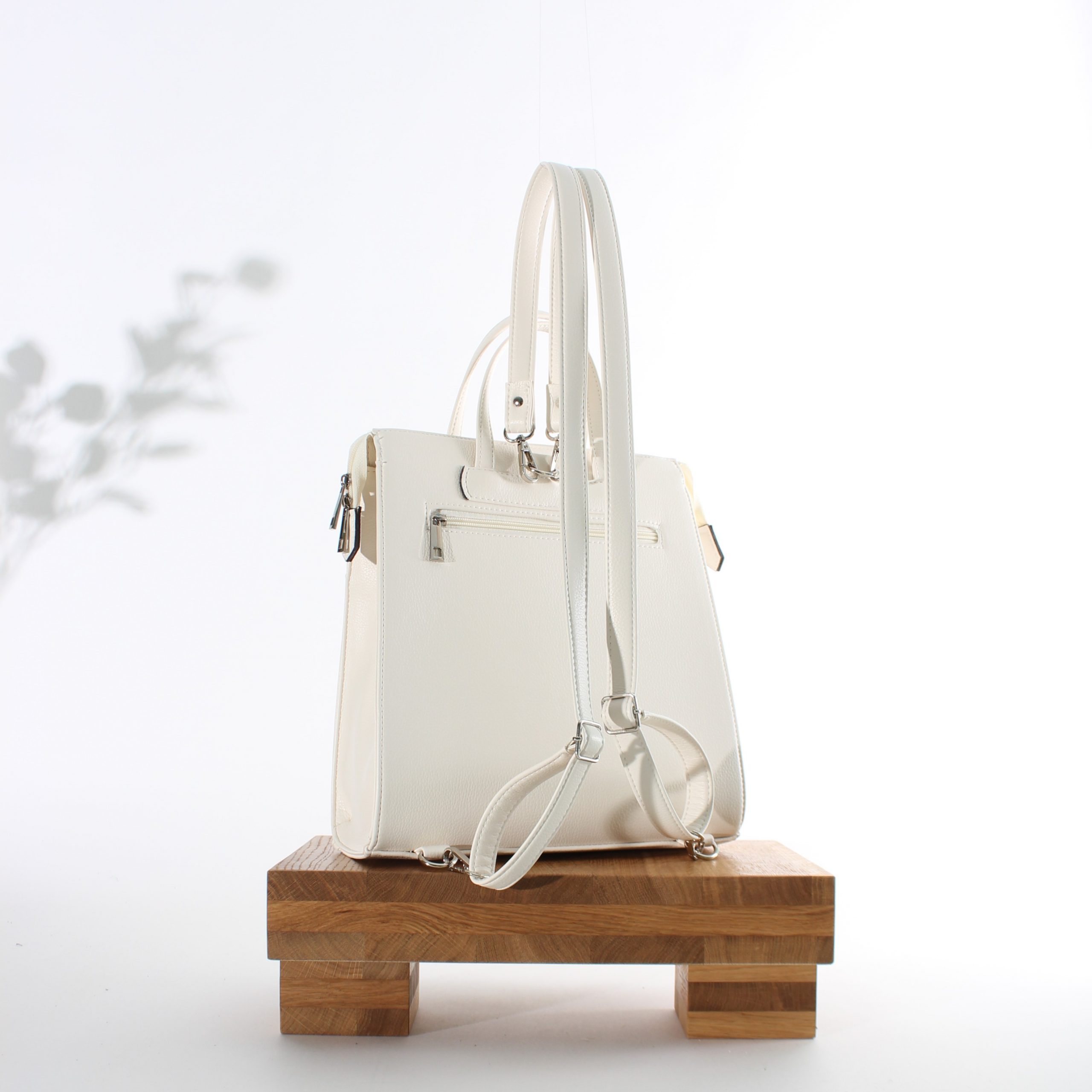 Faux leather backpack for women Brisote - Image 4