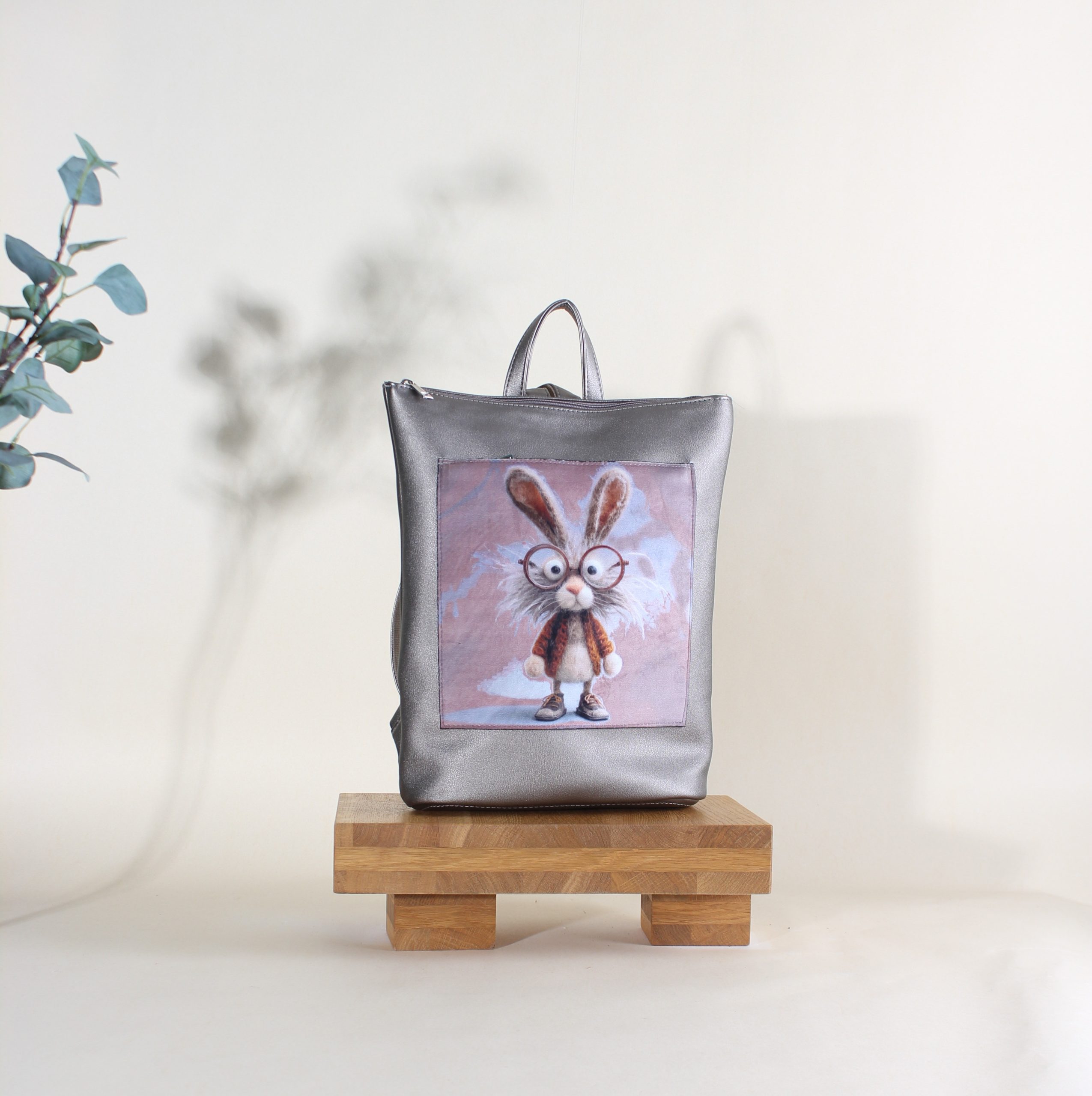 Dirbtinės odos kuprinė moterims Bora